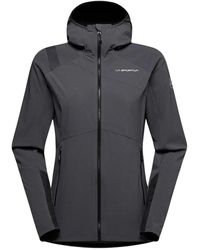 La Sportiva - Jassen ,Grijs ,Aequilibrium Speed Berg Softshell Jas - Lyst