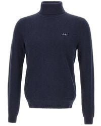 Sun 68 - Turtleneck Sweater - Lyst