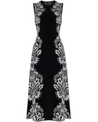 Ulla Johnson - Kleedjes ,Zwart ,Polyester Liana Jurk - Lyst