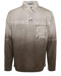Stone Island - Casual polo shirt mit einzigartigem design - Lyst