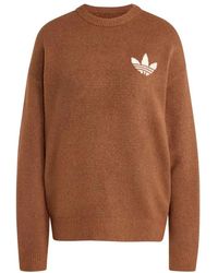 adidas - Athletic Dept Knitted Sweater W - Lyst