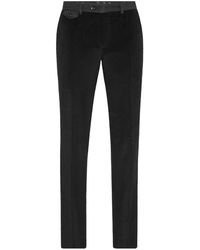 Billionaire - Fluwelen Lange Broek - Lyst