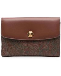 Etro - Portemonnee Met Paisley-Print - Lyst