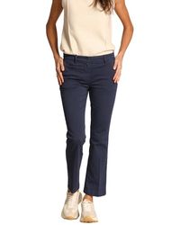 Mason's - Broeken ,Blauw ,Katoen Trumpet Chino Broek Slim Fit - Lyst