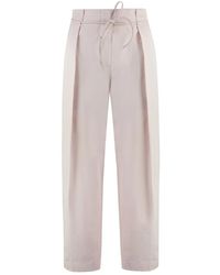Yves Salomon - Wide Trousers - Lyst