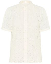 Inwear - Weiße Faithiw Bluse Mit Bestickten Details - Lyst