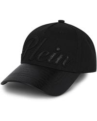 Philipp Plein - Accessoires ,Zwart ,Katoen Baseball Cap Cocco Signature - Lyst