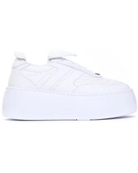Giuseppe Zanotti - Weiße Plateau-Sneakers - Lyst