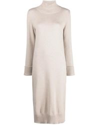 Eleventy - Knitted Dresses - Lyst