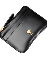 Ami Paris - Zipped Cardholder Paris Paris - Lyst