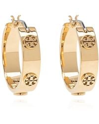 Tory Burch - Petites Créoles Icon - Lyst
