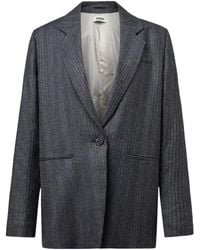 DRYKORN - Jassen ,Grijs ,Wol Mowtie 10 Blazer - Lyst