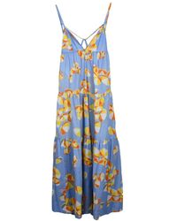 Moschino - Abito Lungo Svasato - Lyst