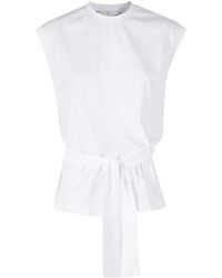 Tela - Tops ,Wit ,Katoen Sacco T-Shirt - Lyst