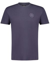 Fendi - Tops ,Blauw ,Katoen Ff Postcards Cotton T-Shirt - Lyst