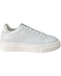 Cesare Paciotti - Graue Low Top Sneakers - Lyst