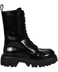 MSGM - Lace-Up Boots - Lyst