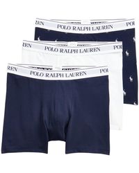 Ralph Lauren - Unterhose boxerslips 3er pack - Lyst