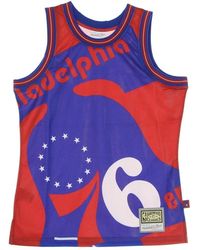 Mitchell & Ness - Tops ,Veelkleurig ,Polyester Nba Basketball Tank Top Hardwood Classics - Lyst