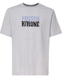 Maison Kitsuné - Tops > t-shirts - Lyst