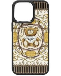 Moschino - Teddy Printed Iphone 13 Pro Max Case - Lyst