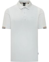 BOSS - Tops ,Wit ,Katoen Parlay 147 Polo - Lyst