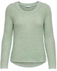 ONLY - Round-neck knitwear - Lyst