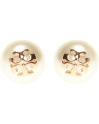 Tory Burch - Kira Perlen-Ohrstecker - Lyst