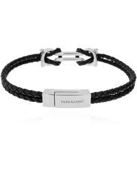 Ferragamo - Gancini Geweven Armband - Lyst