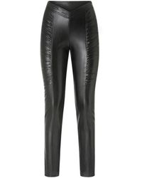 Pinko - Broeken ,Zwart ,Polyester Broeken - Lyst