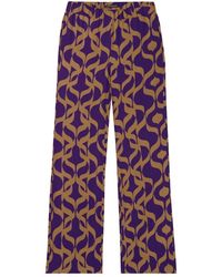 Luisa Cerano - Wide Trousers - Lyst
