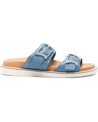 Santoni - Offene flache sandalen - Lyst