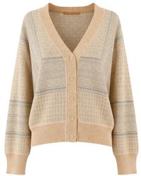 Ermanno Scervino - V-Neck Cardigan - Lyst