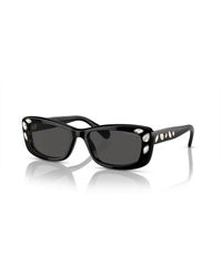 Swarovski - Sonnenbrille, rechteckform, sk6008el - Lyst