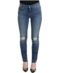Dolce & Gabbana - Ripped Skinny Jeans Model 73093 - Lyst