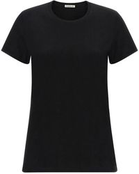 Moncler - Logo Patch Katoen Jersey T-Shirt - Lyst