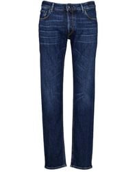 Hand Picked - Slim Fit Jeans - Lyst