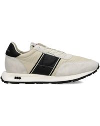 Philippe Model - Weiße Sneaker Aus Stoff Und Leder - Lyst
