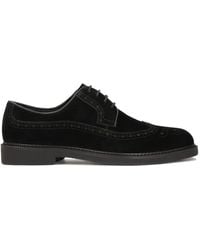 Kazar - Schwarze Wildleder-Halbschuhe Mit Verzierung - Lyst