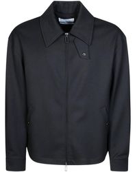 Paolo Pecora - Jassen ,Zwart ,Katoen Giubbotto Zippato - Lyst