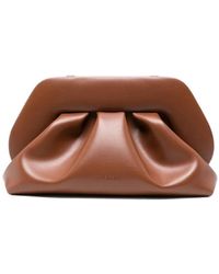 THEMOIRÈ - Tassen ,Bruin ,Polyester Bios Medium Clutch - Lyst
