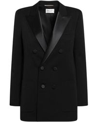 Saint Laurent - Veste - Lyst