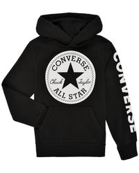 Converse Hoodies & Sweatvesten - Zwart