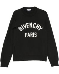 Givenchy - Truien & Vesten ,Zwart ,Katoen Couture Seam Sweater - Lyst