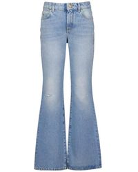 Balmain - Retro Flared Denim Jeans - Lyst