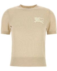 Burberry - Round-Neck Knitwear - Lyst