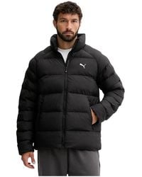 PUMA - Fitness ,Zwart ,Leer Ski Jassen - Lyst