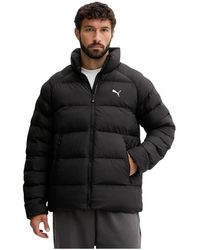 PUMA - Fitness ,Zwart ,Leer Ski Jassen - Lyst