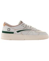Date - Schoenen ,Wit ,Katoen Torneo Sneakers - Lyst