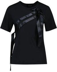 Simone Rocha - Bow Sash Easy T-Shirt - Lyst